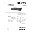 SONY CDPXB820 Service Manual