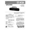 SONY CFSW304