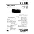 SONY CFS1030