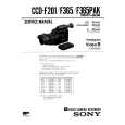 SONY CCD-F201 Owner's Manual