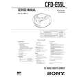 SONY CFDE55L Service Manual