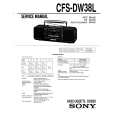 SONY CFS-DW38L