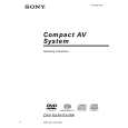 SONY DAV-SA30 Owner's Manual