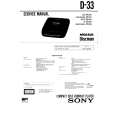 SONY D33 Service Manual