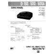 SONY D160 Service Manual