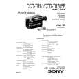 SONY CCD-TR81 Owner's Manual