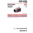 SONY DCRHC65 Service Manual