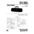 SONY CFS205S