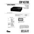 SONY CDPH3700 Service Manual