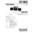 SONY CFS-904S Service Manual