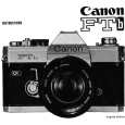 CANON FTB Owner's Manual