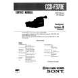 SONY CCDF370E Service Manual