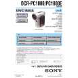 SONY DCRPC1000E Service Manual