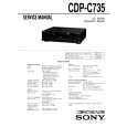 SONY CDP-C735 Service Manual