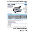 SONY CDRTRV350 Service Manual