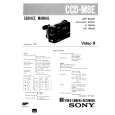 SONY CCDM8E Service Manual