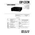 SONY CDPC312M Service Manual