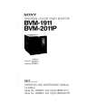 SONY BVM1911 Service Manual