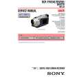 SONY DCRTRV24E Service Manual