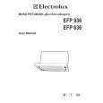 ELECTROLUX EFP636SP