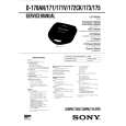 SONY D170AN Service Manual