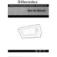 ELECTROLUX EFG533X Owner's Manual