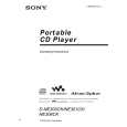 SONY D-NE301CK Owner's Manual