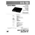 SONY D15 Service Manual