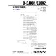 SONY DEJ001 Service Manual