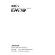 SONY BVW70P Service Manual