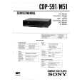 SONY CDP591 Service Manual