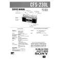 SONY CFS230L