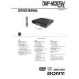 SONY DVPNC875V Service Manual