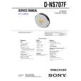 SONY DNS707F Service Manual