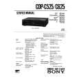 SONY CDPC625 Service Manual