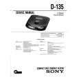 SONY D-135 Service Manual