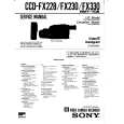 SONY CCDFX330 Service Manual