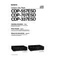 SONY CDP557ESD Owner's Manual