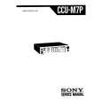 SONY CCUM7P Service Manual