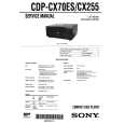 SONY CDPCX70ES Service Manual