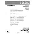 SONY D20K Service Manual