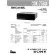 SONY CDX7560 Service Manual