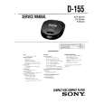 SONY D155 Service Manual