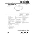 SONY DE559CK Service Manual