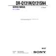 SONY DRQ131M Service Manual