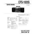 SONY CFS-1025S