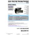 SONY DCRTRV270E Service Manual