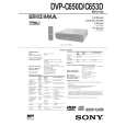 SONY DVP-C650D Owner's Manual