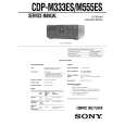 SONY CDPM333ES Service Manual