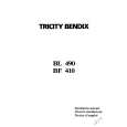 TRICITY BENDIX BL490 Owner's Manual
